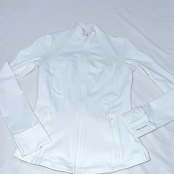 lululemon athletica Tops - Woman’s Lululemon White Zip Up